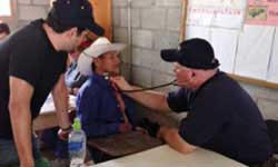 Dr. Thacker on mission trip